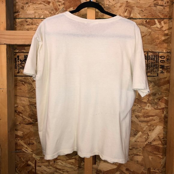 Toscana Italiana Pig Riding Bicycle Vintage 90s T-Shirt M Well-Worn Oversized - Picture 2 of 11